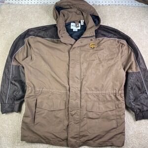 WearGuard UPS Delivery Driver Uniform Jacket Brown Reflective Workwear XL 13569